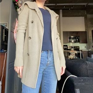 Theory sweater wool/nylon knitwear